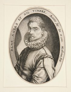 ヒエロニムス・スコリアーの肖像 作： Hendrick Goltzius