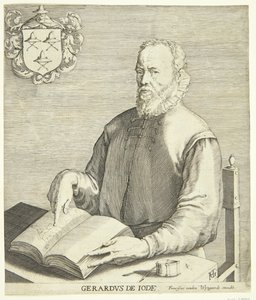 ジェラルド・ド・ジョードの肖像 作： Hendrick Goltzius
