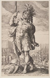 プブリウス・ホラティウス（『ローマの英雄』より 作： Hendrick Goltzius