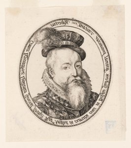 ロバート・ダドリー、レスター伯爵 作： Hendrick Goltzius