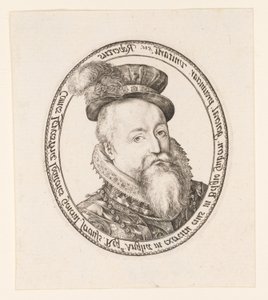 ロバート・ダドリー、レスター伯爵 作： Hendrick Goltzius