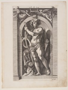 異教の八神より「ソル 作： Hendrick Goltzius