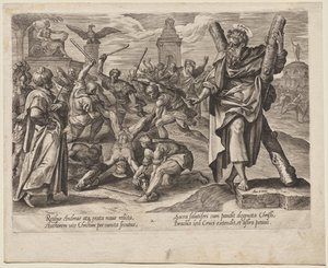 セント・アンドリュー 作： Hendrick Goltzius