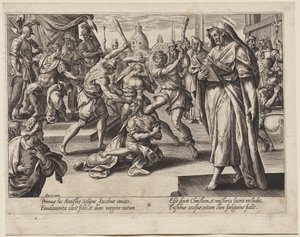 セント・ジェームズ・ザ・レス 作： Hendrick Goltzius