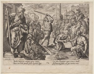 セントポール 作： Hendrick Goltzius