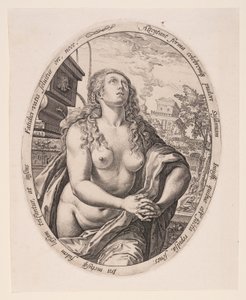 スザンナ 作： Hendrick Goltzius