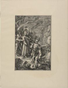 キリストの裏切り、『キリストの受難』のプレート 3 作： Hendrick Goltzius