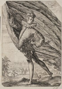 偉大なる旗手 作： Hendrick Goltzius