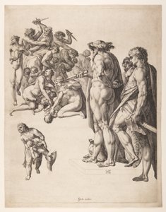 イノセントの虐殺 作： Hendrick Goltzius