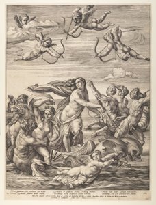 ガラテアの勝利 作： Hendrick Goltzius