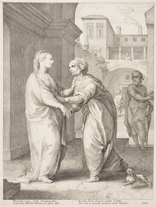 訪問 作： Hendrick Goltzius