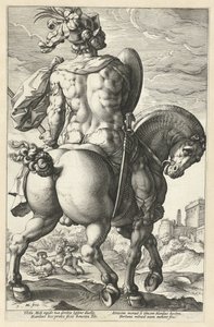 タイタス・マンリウス ローマの英雄 (シリーズタイトル) 作： Hendrick Goltzius