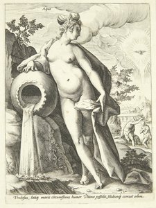 水（アクア） 作： Hendrick Goltzius