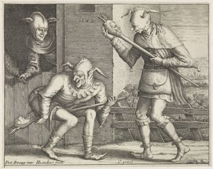 三馬鹿 愚か者（シリーズタイトル） 作： Hendrick Hondius (I)