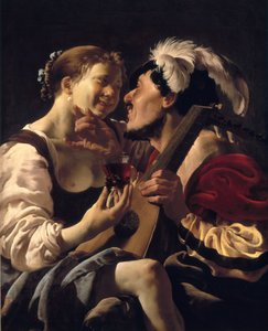 不明な画像 作： Hendrick ter Brugghen