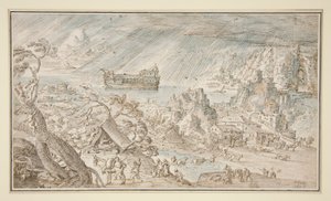 大洪水 作： Hendrick van Cleve III