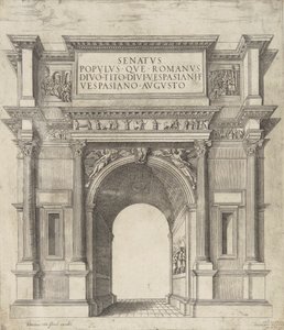 ローマ帝国人民元老院 ウェスパシアヌスの神ティトゥス ウェスパシアヌス アウグストゥスの息子 作： Hendrick van Schoel