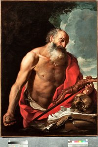 ヘンドリック・ヴァン・ソマー（1615-1684）による聖ジェロームの絵画の表現