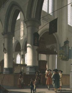 教会の内装 作： Hendrick van Streeck