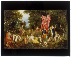 五感の寓意 作： Hendrick van and Brueghel Jan (1568 1625) Balen