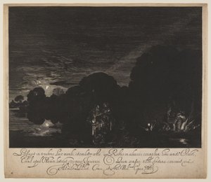 エジプトへの逃避 作： Hendrick von Goudt