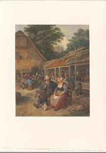 農家の宿 作： Hendrik Abraham Klinkhamer