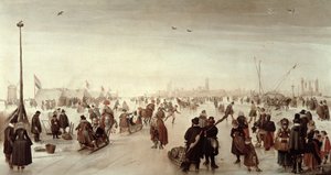 不明な画像 作： Hendrik Avercamp