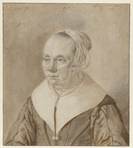 63 歳の女性の肖像 作： Hendrik Bary
