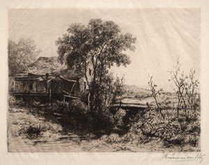 The Deserted Mill」（1883年）。 作： Hendrik Dirk Kruseman van Elten