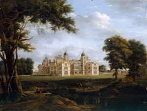 チャールトンパーク、1800年頃（パネルに油彩） 作： Hendrik Frans de Cort