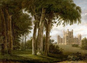 ウォラトンホール、ノッティンガム、1795 作： Hendrik Frans de Cort
