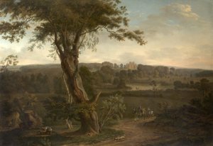 ウォラトンホールパーク、ノッティンガム、1795 作： Hendrik Frans de Cort