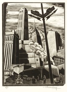 街の風景 作： Hendrik Glintenkamp