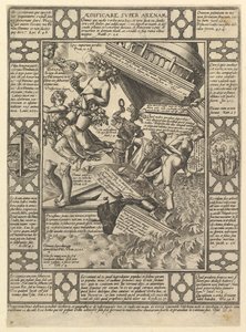 Aedificare Super Arenam、Allegories of the Christian Faith、Christian and P ...、1575-1617。 作： Hendrik Goltzius