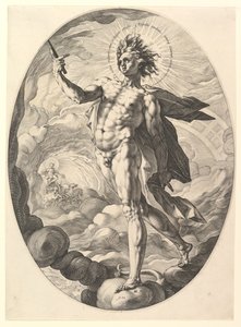 アポロ、1588年。 作： Hendrik Goltzius