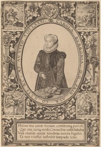 ブルボンのシャーロット 作： Hendrik Goltzius