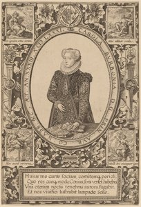 ブルボンのシャーロット 作： Hendrik Goltzius
