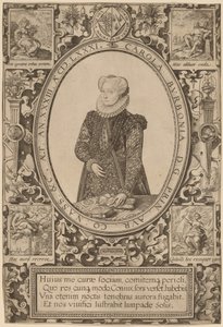 ブルボンのシャーロット 作： Hendrik Goltzius