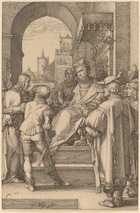 ピラトの前のキリスト 作： Hendrik Goltzius