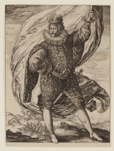 旗手GerritPieters Ruicharer 作： Hendrik Goltzius