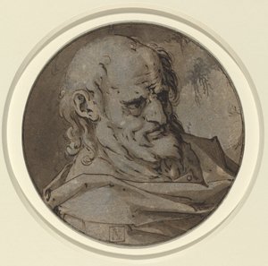 使徒の頭 作： Hendrik Goltzius