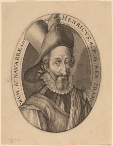 アンリ 4 世、フランス王 作： Hendrik Goltzius