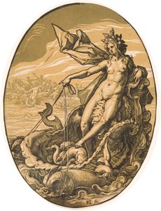 テティス 作： Hendrik Goltzius