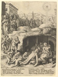 賢者の礼拝、ca。 1585。 作： Hendrik Goltzius