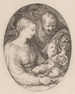 聖家族 作： Hendrik Goltzius
