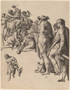 無辜の虐殺 作： Hendrik Goltzius