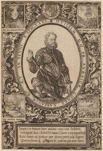 ウィリアム、ナッソー伯、オラニエ公 作： Hendrik Goltzius