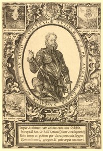 ウィリアム、ナッソー伯、オラニエ公 作： Hendrik Goltzius