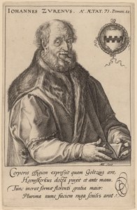 Johannes Zurenus (ヤン・ファン・ズーレン) 作： Hendrik Goltzius after Maerten van Heemskerck