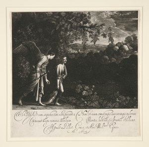 トビアスと天使 作： Hendrik Goudt